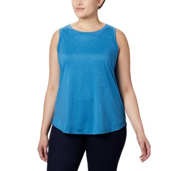 Columbia Tanktop Dames, Place To Place Plus Size Blauw, 48VNXMGOR